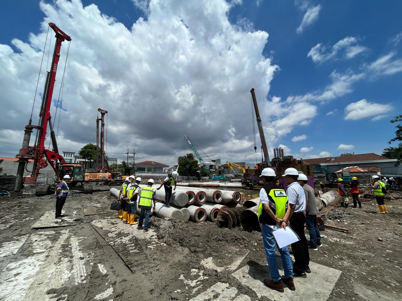 Pekerjaan Secondary Pile & Test Pile